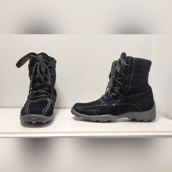 Vintage Blondo Women's Suede Pure Wool Waterproof, Size 7 Snow Boots - Picture 13 of 16